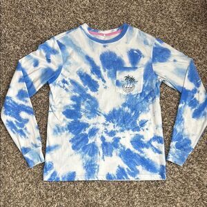 Chubbies The Wave Pool Long Sleeve Tee Sz S